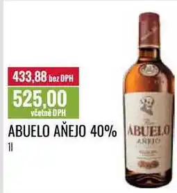 Ratio ABUELO AÑEJO 40% 1l nabídka