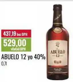 Ratio ABUELO 12 yo 40% 0,7l nabídka