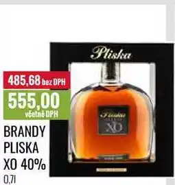 Ratio BRANDY PLISKA XO 40% 0,7l nabídka