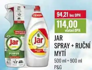 Ratio JAR SPRAY + RUČNÍ MYTÍ 500 ml + 900 ml nabídka