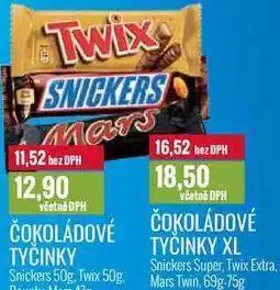 Ratio ČOKOLÁDOVÉ TYCINKY XL 69g-75g nabídka