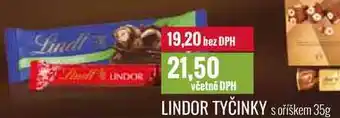 Ratio LINDOR TYČINKY 35g nabídka