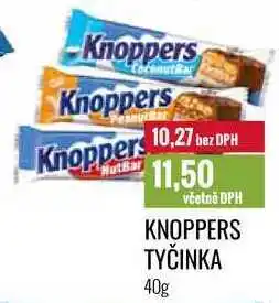 Ratio KNOPPERS TYČINKA 40g nabídka