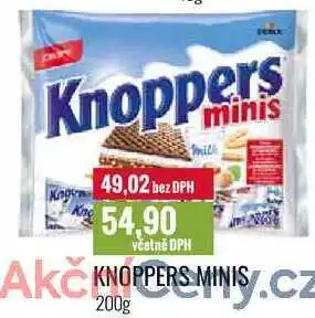 Ratio KNOPPERS MINIS 200g nabídka