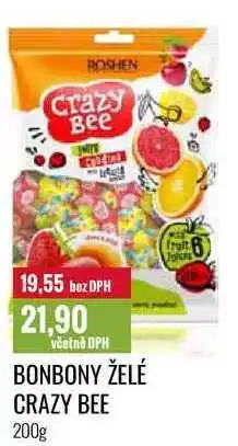 Ratio BONBONY ŽELÉ CRAZY BEE 200g nabídka