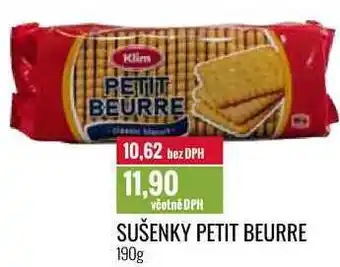 Ratio SUŠENKY PETIT BEURRE 190g nabídka