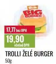 Ratio TROLLI ŽELÉ BURGER 50g nabídka