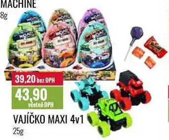 Ratio VAJÍČKO MAXI 4v1 25g nabídka