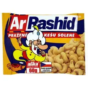 Ratio ArRashid Pražené kešu solené 60g nabídka