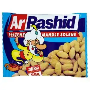 Ratio ArRashid Pražené mandle solené 60g nabídka