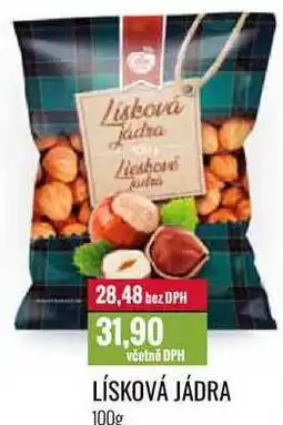 Ratio LÍSKOVÁ JÁDRA 100g nabídka