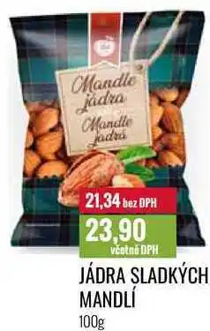 Ratio JÁDRA SLADKÝCH MANDLÍ 100g nabídka