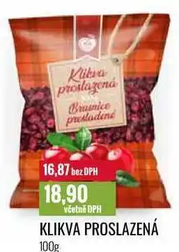 Ratio KLIKVA PROSLAZENÁ 100g nabídka