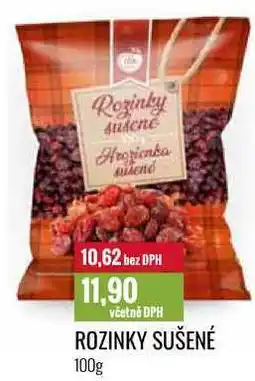 Ratio ROZINKY SUŠENÉ 100g nabídka