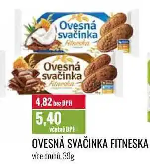 Ratio OVESNÁ SVAČINKA FITNESKA 39g nabídka