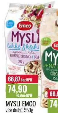 Ratio MYSLI EMCO 550g nabídka