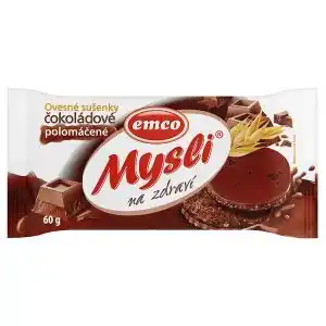 Ratio Mysli Ovesné sušenky čokoládové - Polomáčené 60g nabídka