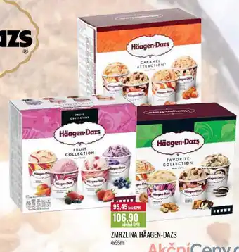 Ratio ZMRZLINA HÄAGEN-DAZS 4x95ml nabídka