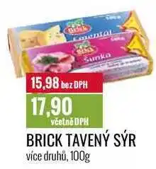 Ratio BRICK TAVENÝ SÝR 100g nabídka