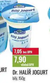 Ratio Dr. HALÍŘ JOGURT 150g nabídka