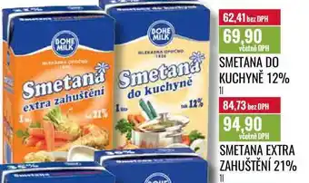 Ratio SMETANA EXTRA ZAHUŠTĚNÍ 21% 1l nabídka