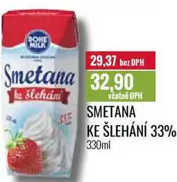 Ratio SMETANA KE ŠLEHÁNÍ 33% 330ml nabídka