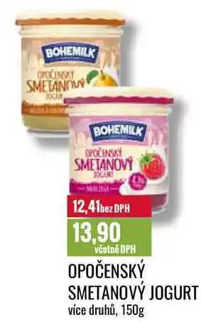 Ratio OPOČENSKÝ SMETANOVÝ JOGURT 150g nabídka