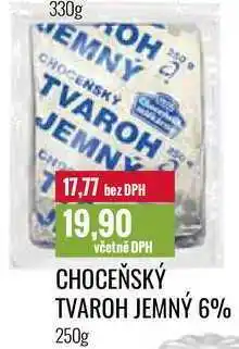 Ratio CHOCEŇSKÝ TVAROH JEMNÝ 6% 250g nabídka