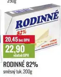 Ratio RODINNÉ 82% 200g nabídka