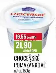 Ratio CHOCEŇSKÉ POMAZÁNKOVÉ natur, 150g nabídka