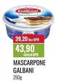 Ratio MASCARPONE GALBANI 250g nabídka