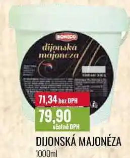 Ratio DIJONSKÁ MAJONÉZA 1000ml nabídka