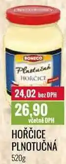 Ratio HOŘČICE PLNOTUČNÁ 520g nabídka