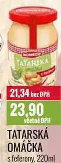 Ratio TATARSKÁ OMÁČKA s feferony, 220ml nabídka