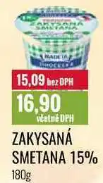 Ratio ZAKYSANÁ SMETANA 15% 180g nabídka