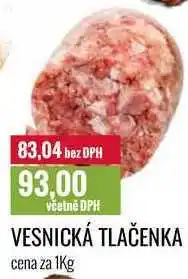 Ratio VESNICKÁ TLAČENKA cena za 1Kg nabídka