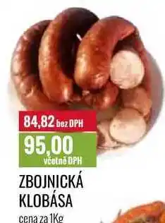 Ratio ZBOJNICKÁ KLOBÁSA cena za 1Kg nabídka