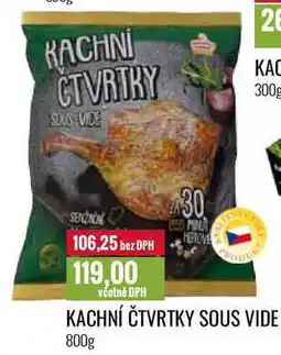 Ratio KACHNÍ ČTVRTKY SOUS VIDE 800g nabídka