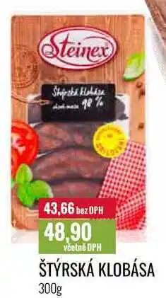 Ratio ŠTÝRSKÁ KLOBÁSA 300g nabídka