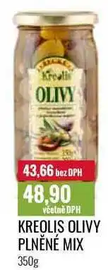 Ratio KREOLIS OLIVY PLNĚNÉ MIX 350g nabídka