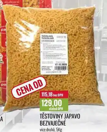 Ratio TĚSTOVINY JAPAVO BEZVAJEČNÉ 5Kg nabídka