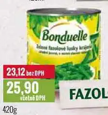 Ratio Bonduelle Fazolové lusky 420g nabídka