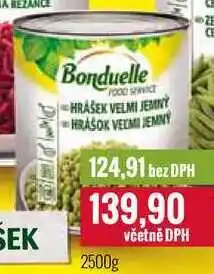 Ratio Bonduelle Hrášek 2500g nabídka