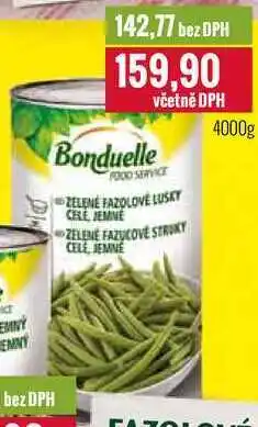 Ratio Bonduelle Fazolové lusky 4000g nabídka