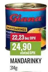 Ratio MANDARINKY 314g nabídka