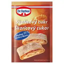 Ratio Dr. Oetker Skořicový cukr 20g nabídka