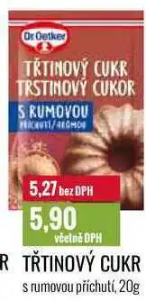 Ratio TŘTINOVÝ CUKR s rumovou příchutí, 20g nabídka