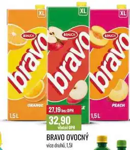 Ratio BRAVO OVOCNÝ 1,5l nabídka