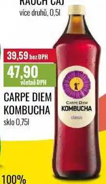 Ratio CARPE DIEM KOMBUCHA 0,75l nabídka