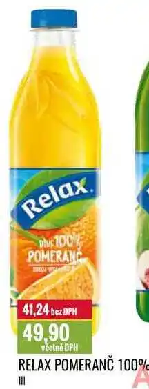 Ratio RELAX POMERANČ 100% 1l nabídka